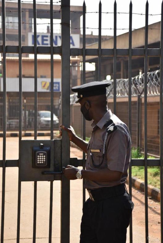 Warehouse and construction site security patrol