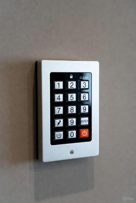 Biometric access control keypad fingerprint reader