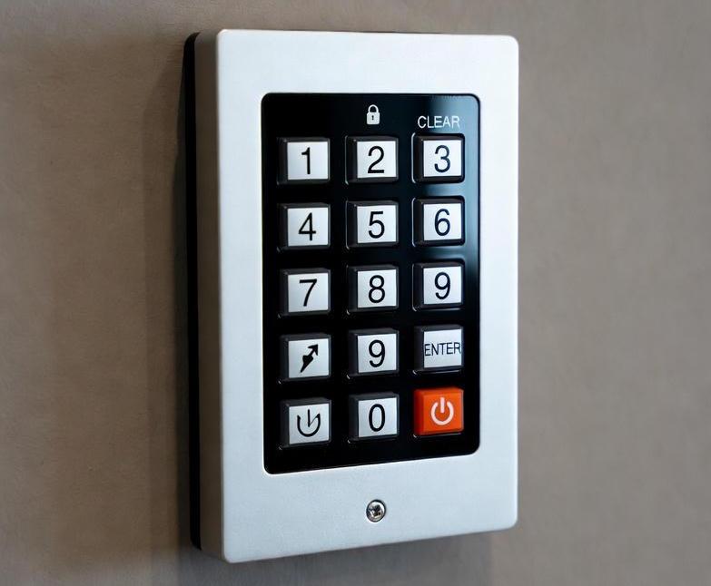 Biometric access control keypad fingerprint reader